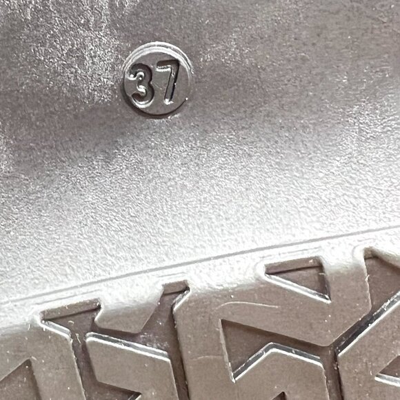 Black And White Leather Quilted Studded Lace Up Combat Moto  Boots Size‎ 37 EU - Picture 11 of 16